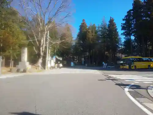 諏訪大社下社秋宮の周辺