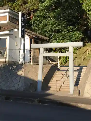 伊勢神社の鳥居