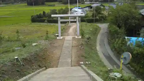 真弓神社の鳥居