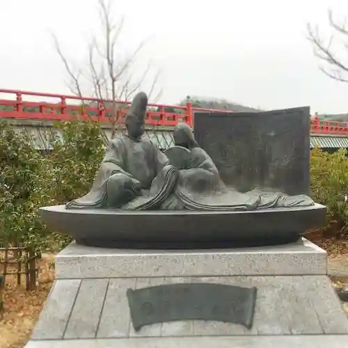 宇治神社の像