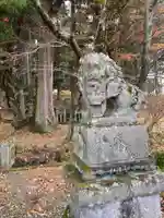 白河神社の狛犬