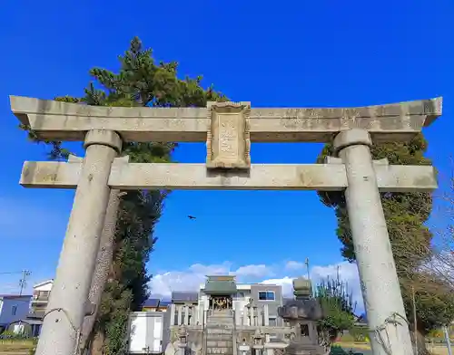 若宮八幡社の鳥居