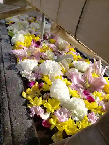 鳩森八幡神社の手水舎