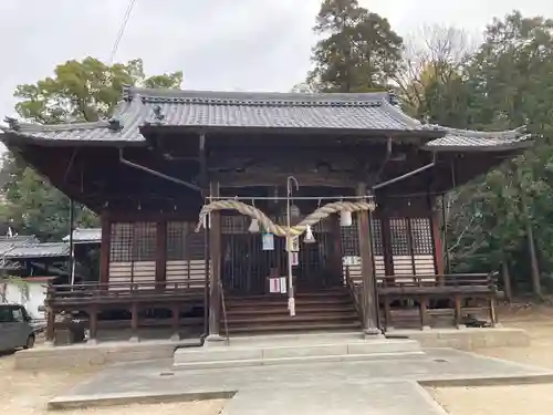 大原神社の本殿・本堂