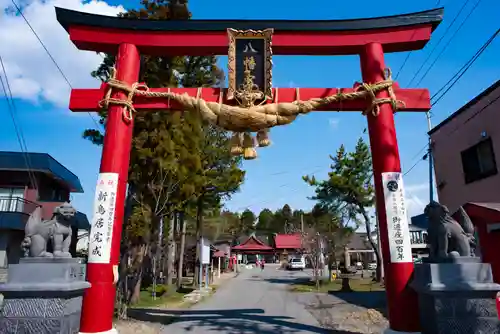 弘前八幡宮の鳥居