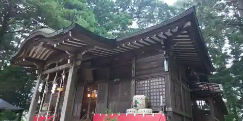 鷲子山上神社の本殿・本堂