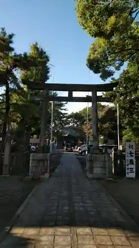 平塚三嶋神社の鳥居