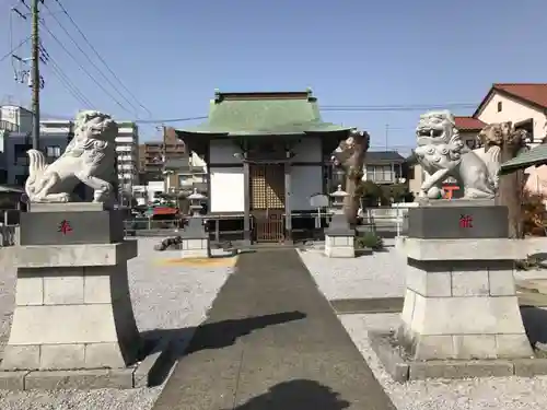 八王子神社の狛犬