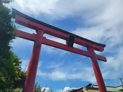 東京羽田 穴守稲荷神社の鳥居