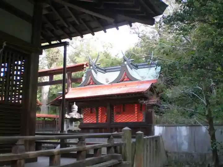 村屋坐弥冨都比売神社の本殿・本堂