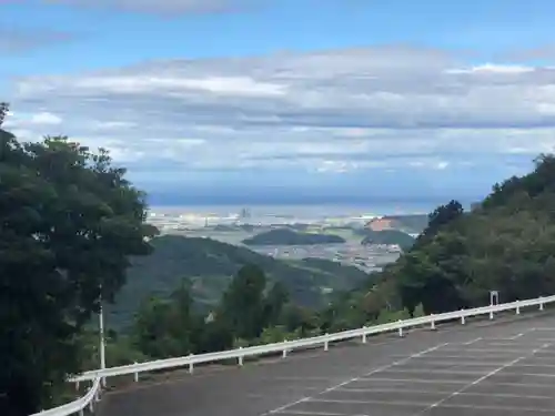 津峯神社の景色