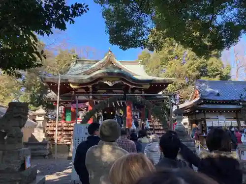 南沢氷川神社の本殿・本堂