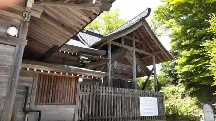 石都々古和気神社の本殿・本堂