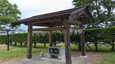 士幌神社の手水舎