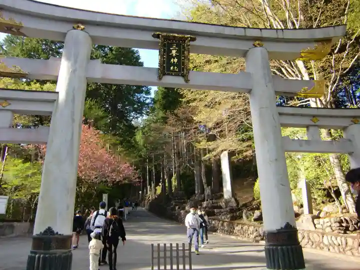 三峯神社の鳥居