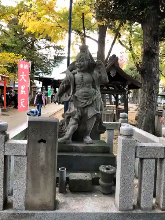 鬼子母神堂 (法明寺)の仏像