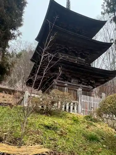 国宝 大法寺(長野県)
