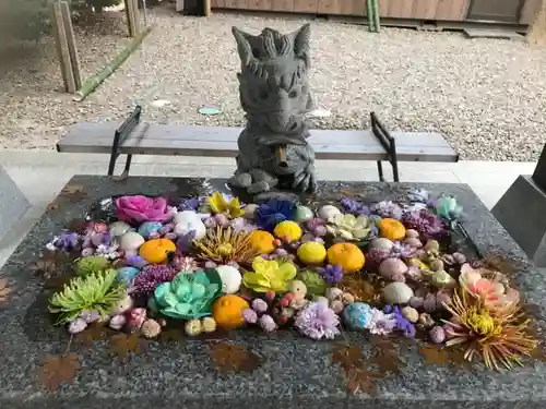 滑川神社 - 仕事と子どもの守り神の手水