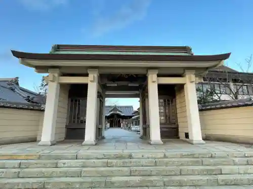 柿本神社の山門・神門