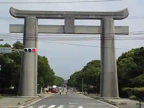 筥崎宮の鳥居