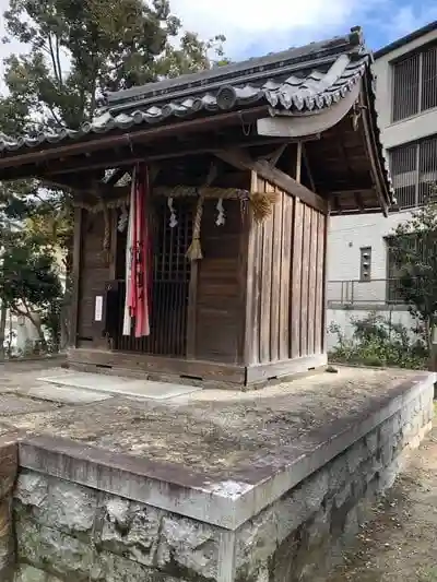 桑田神社の本殿