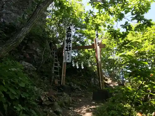 太田山神社（本殿）の鳥居