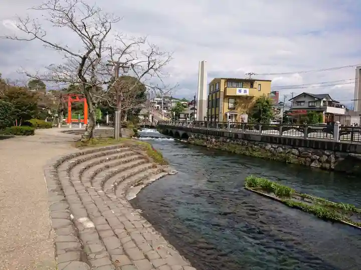 富士山本宮浅間大社の周辺
