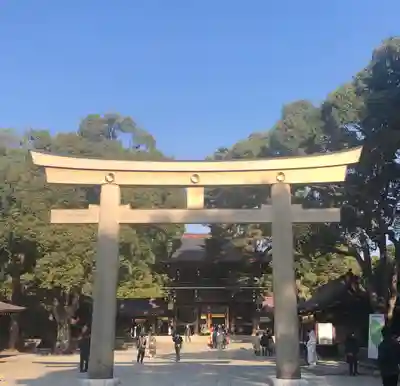 明治神宮の鳥居