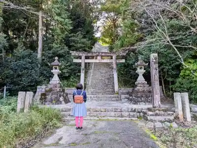 大坂神社の鳥居