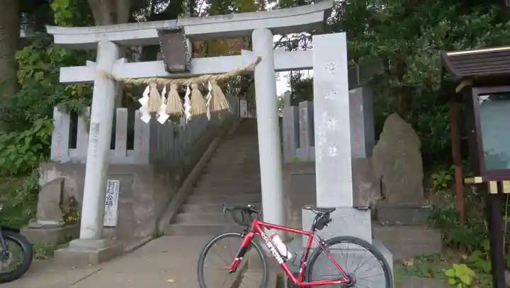 柴崎神社の鳥居