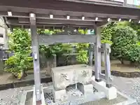 中葛西香取神社の手水舎