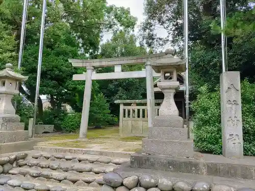 八所神社の鳥居