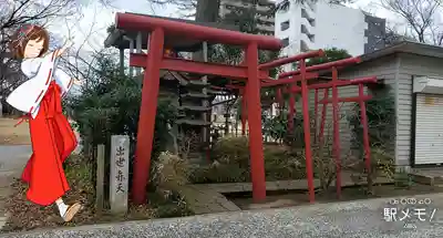 出世弁天の鳥居