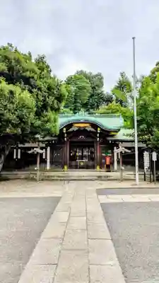 白金氷川神社の本殿・本堂