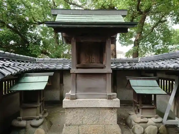 諏訪社の本殿・本堂