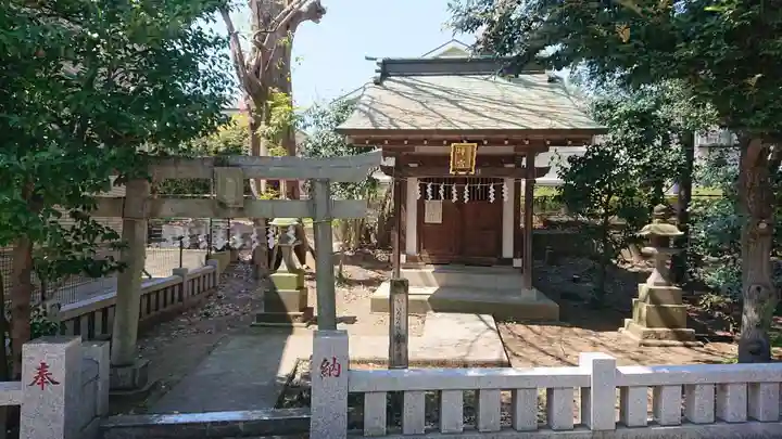 坪宮(大国魂神社境外摂社)の鳥居