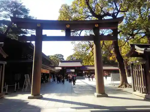 明治神宮の鳥居