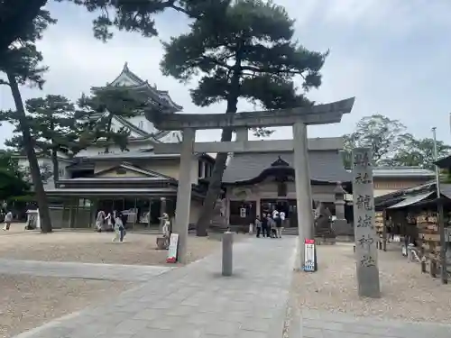 龍城神社の鳥居