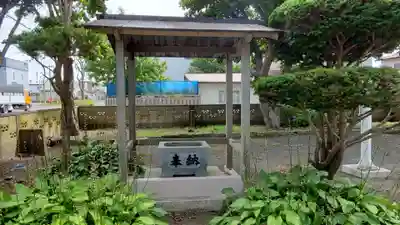 根室出雲神社の手水舎