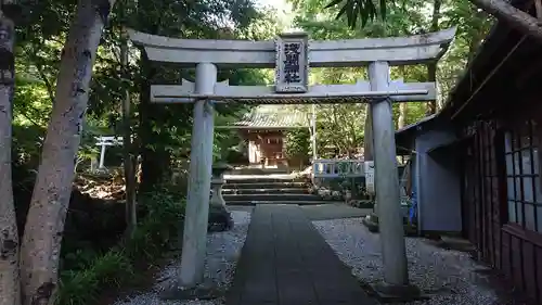 浅間神社の鳥居