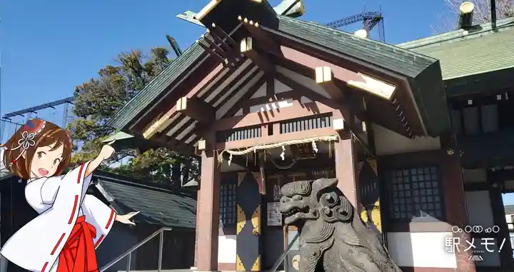 上小松天祖神社の狛犬
