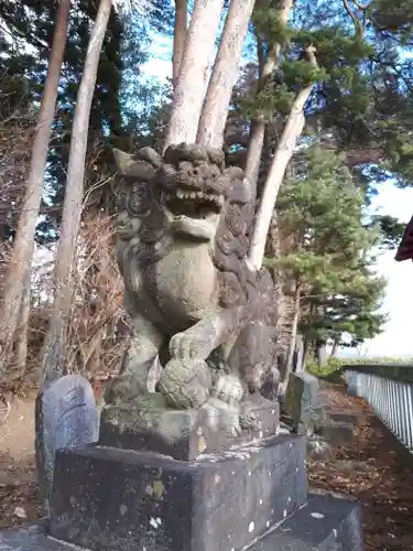 熊野神社の狛犬