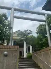 飛行神社の鳥居