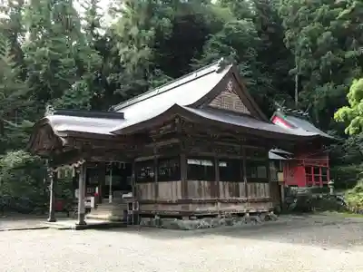上一宮大粟神社の本殿・本堂