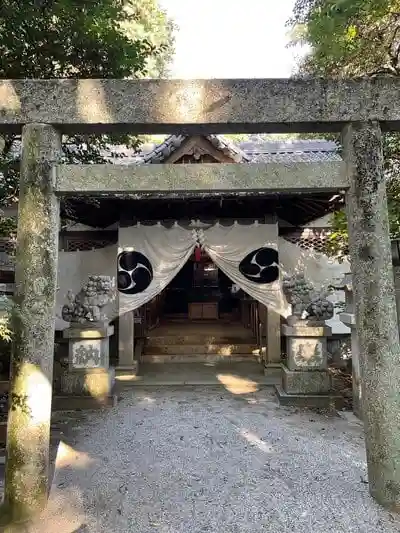 加世智神社の鳥居