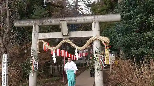 下野 星宮神社の鳥居