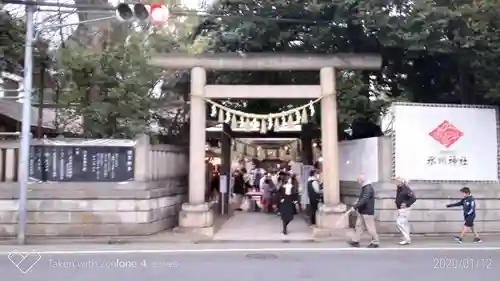 川越氷川神社の鳥居