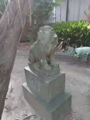 蘇我比咩神社の狛犬