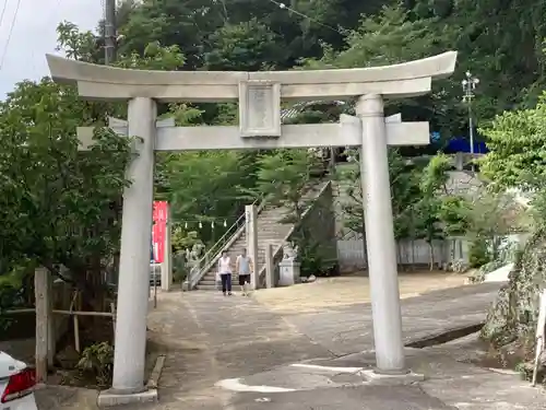 湊三嶋大明神社の鳥居