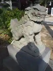 八劔神社の狛犬